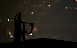 Silhouted Dancer - Olympics 2008