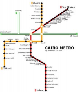 Cairo's Metro Map