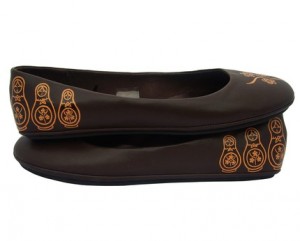 Matryoshka Ballet flats