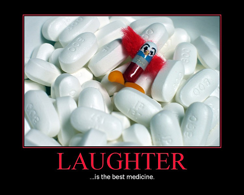 Laughter is the best medicine Image by MetroGnome0