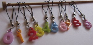 Number Stitch Markers