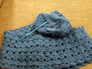 Crochet Scarf WIP