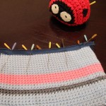 Pins Added To Crochet Pouch