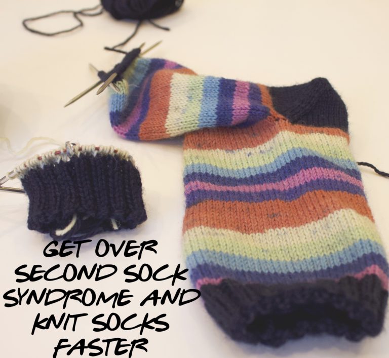 How to get over second sock syndrome and knit socks faster – The C Side